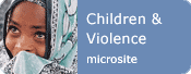 Microsite au sujet des enfants et la violence